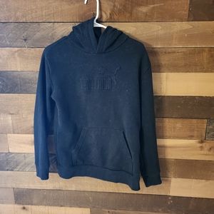 Puma Black Youth Large Hoodie